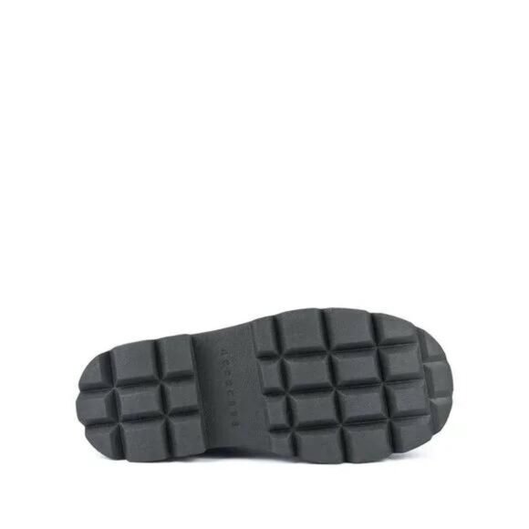 4CCCCEES Women's Black Chelsea Leather Boots Size 38 EUR 8 US - New - Picture 3 of 7